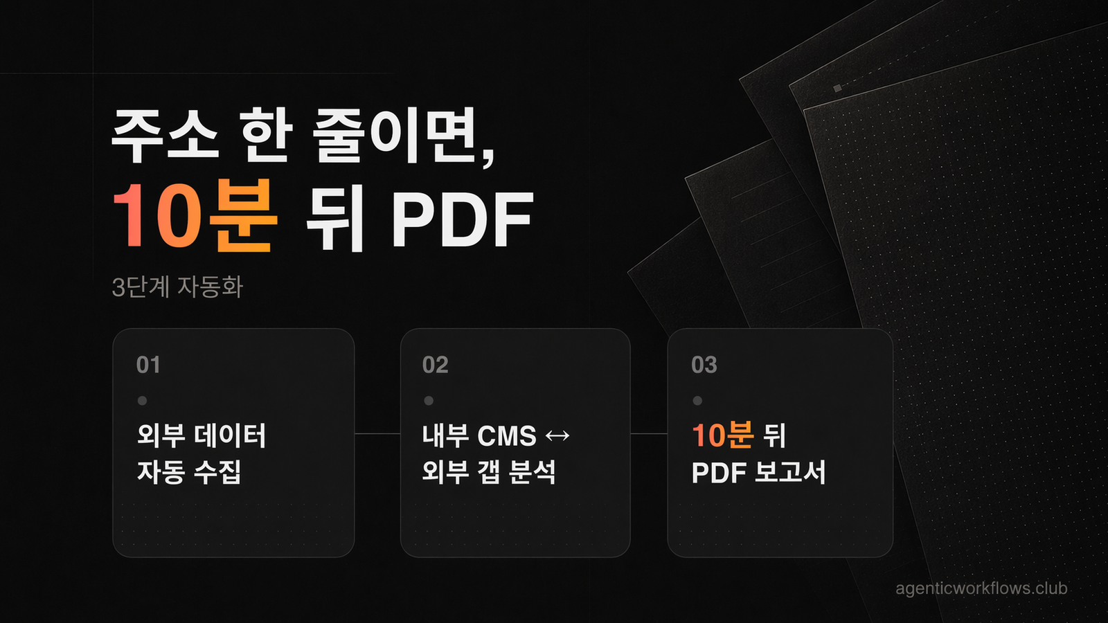 부동산 중개법인 대표가 매물 분석 보고서를 10분 만에 만드는 법